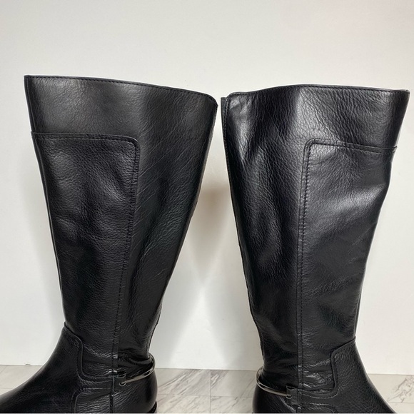 New! 27 Edit Naturalizer Kalani Black Leather Boot 5.5 - Picture 9 of 15